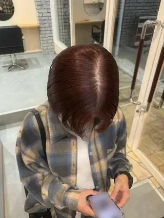 ショート カラー 透明感カラー/ ブリーチ🩰🪽のヘアスタイル