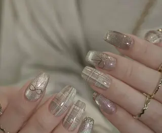 ネイル By moonネイル 🌷ワンホン/韓国風のネイルデザイン