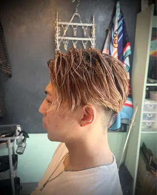 メンズ SHINDOU RYUYAのヘアスタイル