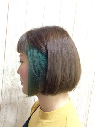 ショート ユウ イチのヘアスタイル