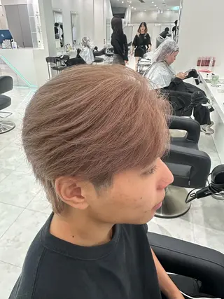 ショート カラー メンズ 🐺韓国風メンズ特化 あさひ🐺のヘアスタイル