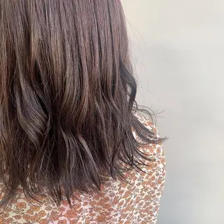 セミロング カラー BASSA ANNEX店のヘアスタイル