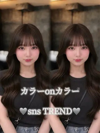 ロング カラー 🫧そあん🫧大宮 カットモデル様募集中のヘアスタイル