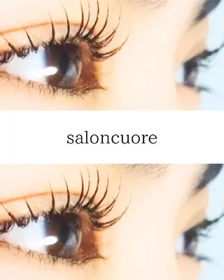 マツエク・マツパ saloncuore サロンクオレのマツエク・マツパデザイン