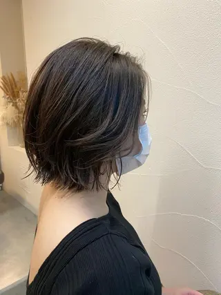 ショート カラー ハイトーン×似合わせ 🌱中川慎之介のヘアスタイル