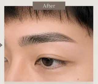 メンズ アイブロウ メンズ特化美容師 サノヤマトのヘアスタイル