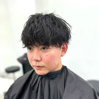 メンズ 柏メンズパーマ特化 蛯谷 晃裕のヘアスタイル