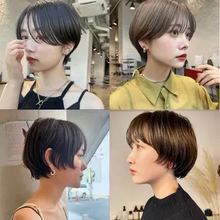 ショート 三浦 ふたばのヘアスタイル
