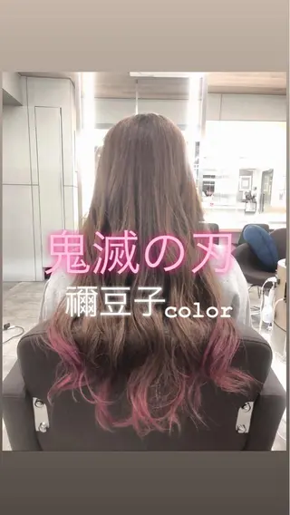 ロング 【愛され小顔カット】 YOSHIKIのヘアスタイル