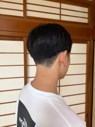 メンズ MAHAE 東芝のヘアスタイル