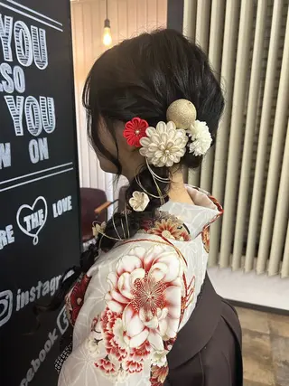 ヘアアレンジ 岡田 七海のヘアスタイル