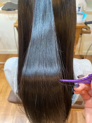 ロング ママ美容師🧸谷山 潮音/ReFa取扱店のヘアスタイル