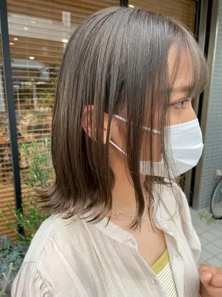 ロング カラー 月100人以上 髪質改善施術|谷口のヘアスタイル