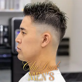 ショート メンズ フェード×メンズ カット｜SHOTAのヘアスタイル