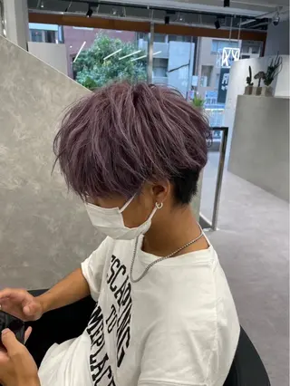 ショート カラー TheEctilo 江坂Yoshimi✨のヘアスタイル