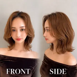 ミディアム カラー 🩷小川大輔🩷 ボブ/インナーカラーのヘアスタイル