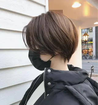 ショート カラー 山崎 俊介のヘアスタイル