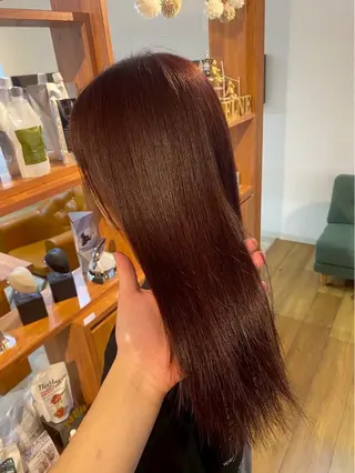 カラー 口丸 千尋のヘアスタイル