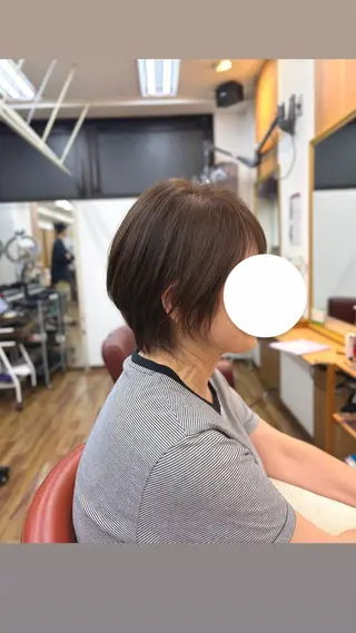 ショート カラー 鶴川美容室／ Tajikaのヘアスタイル