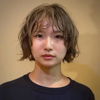 ショート レディースパーマ/ 合田 有一朗のヘアスタイル