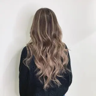 ロング カラー 関東 蓮太のヘアスタイル