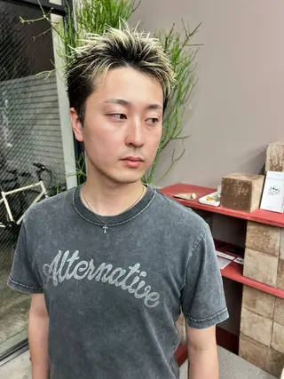 ショート メンズ 小笠原悠斗 /メンズヘアのヘアスタイル