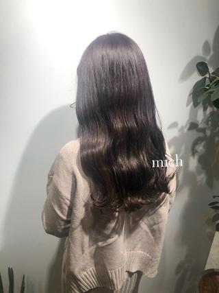 ミディアム 岸川 恭子のヘアスタイル