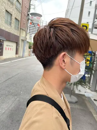 ショート やまさきえりこ ニュアンスパーマのヘアスタイル