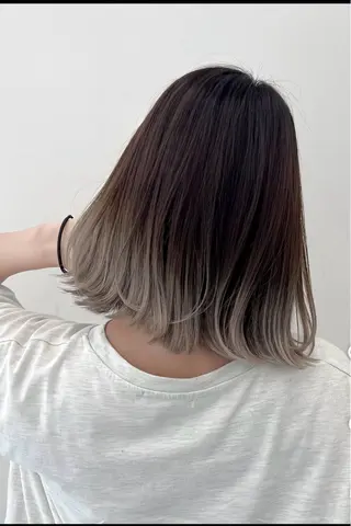 ミディアム カラー 宮嶋 蓮のヘアスタイル