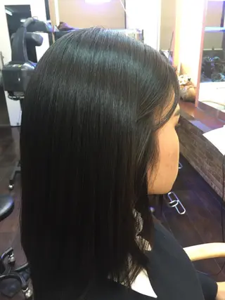 ミディアム パーマ 桧山 真のヘアスタイル