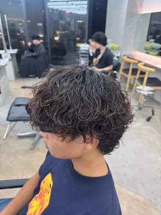 パーマ メンズ ☀️メンズパーマ☀️ /栄/濵﨑新成のヘアスタイル