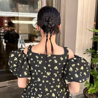 ヘアアレンジ 芦刈 咲来のヘアスタイル