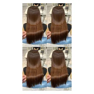 ロング カラー 店長✨レイヤー✖️ 髪質改善✖️韓国ヘアのヘアスタイル