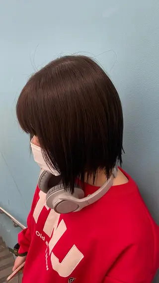 ショート カラー Sunny side 大名 RIOのヘアスタイル