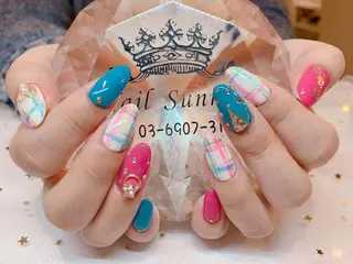 ネイル 長さだし専門店 M2 rikaのネイルデザイン