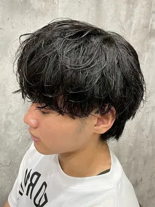 パーマ メンズ 🔥メンズカット🔥 パーマ⚡️松永のヘアスタイル