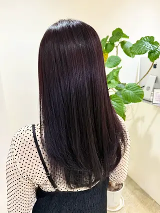 ロング カラー Lien カレンのヘアスタイル