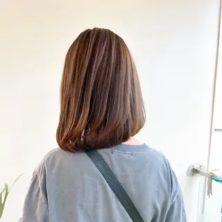 カラー 艶カラー🫧 猿渡 響のヘアスタイル