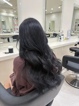セミロング カラー ヘアアレンジ 💟RINNA 艶カラー💟のヘアスタイル
