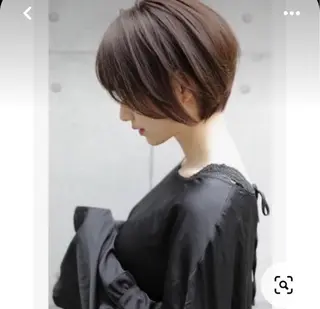 ショート お顔まわりカット たなかちなみ🦤♡のヘアスタイル