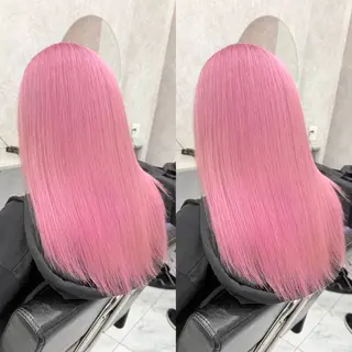ロング カラー 🌺ハイトーン🌺 矢葺 なぎさ🌺🌺のヘアスタイル