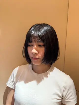 ショート カラー 艶髪/ボブモデル 募集🫧Terukaのヘアスタイル