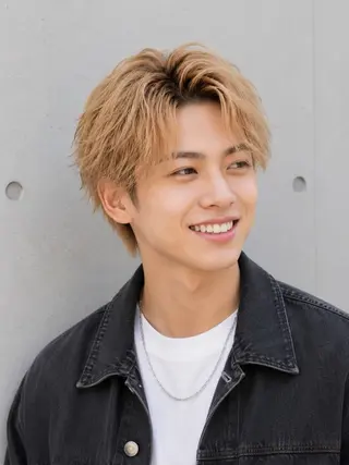 カラー メンズ 井ノ川 真奈美のヘアスタイル