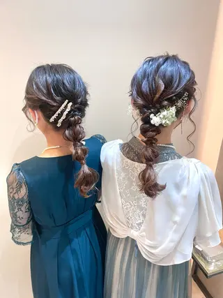 ヘアアレンジ ヘアセット ✴︎Mai✴︎銀座のヘアスタイル