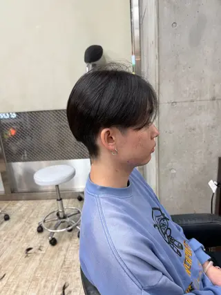 ショート 濱島 楓佳のヘアスタイル