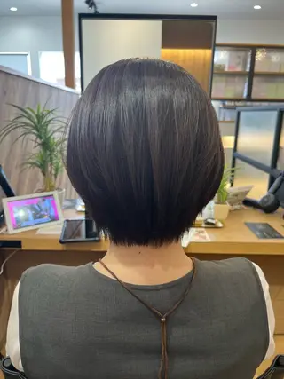 ショート 宮川 結妃のヘアスタイル