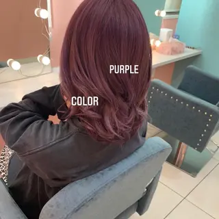 ミディアム カラー エクステ🩵ブリーチ 韓国ヘア🩵KAEのヘアスタイル