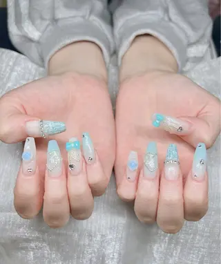 ネイル Lee Nails チップ長さだし専門店のネイルデザイン