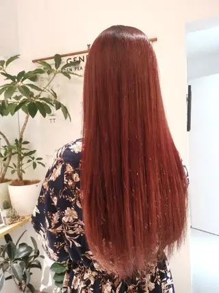 ロング カラー . YULIAのヘアスタイル