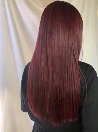 ロング カラー マエダ シュンのヘアスタイル